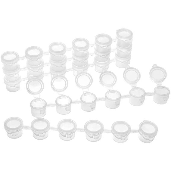 3 мл 6 коробка пластиковая пустая палитра краски, коробка для краски, художественные школьные принадлежности