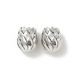 Тибетский стиль конечные сплава шнур шапки, колонка