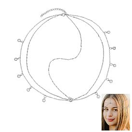 1Свадебные ободки из поликарбонатного сплава со стразами, аксессуары для волос для женщин и девушек