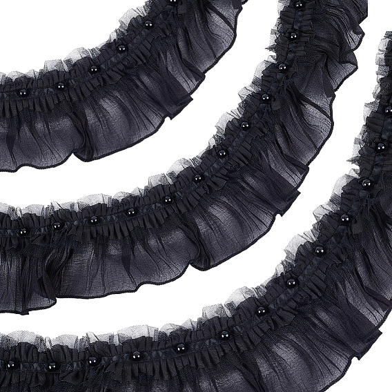 3ярдов нейлоновой ленты, с пластиковой жемчужины