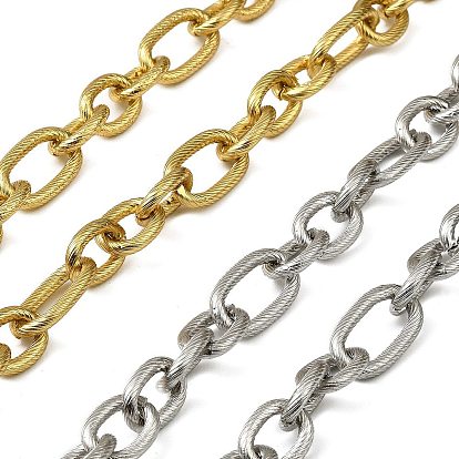 304 из нержавеющей стали Figaro цепи, ионное покрытие (ip), несварные, с катушкой, 