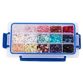 Natural & Synthetic Gemstone Chips Sets