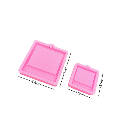 Resin Jewelry Mould Rectangle, Resin Jewelry Mold Rectangle