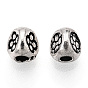 925 Sterling Silver Beads, Textured Triangle