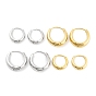 304 серьги-кольца из нержавеющей стали для женщин, с 316 ушными шпильками из хирургической нержавеющей стали