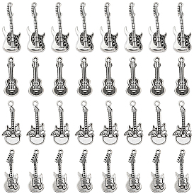 40 шт. 4 стили тибетские стили подвески из цинкового сплава, гитарные прелести