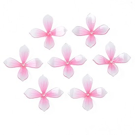 Des perles en plastique, fleur