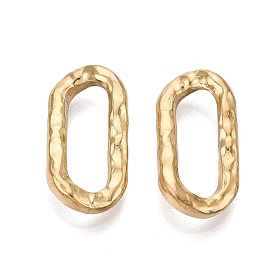 304 нержавеющей стали связывающий кольца, текстурированный витой овал, ионное покрытие (ip), долговечный