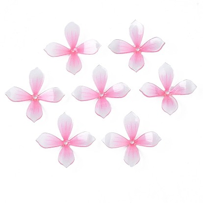 Des perles en plastique, fleur