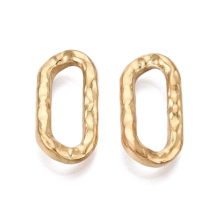 304 нержавеющей стали связывающий кольца, текстурированный витой овал, ионное покрытие (ip), долговечный