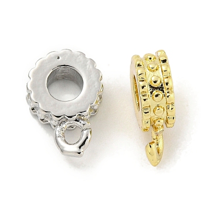 Поручни из латунной трубы с покрытием стойки, петля под залог, долговечный, без свинца и без кадмия