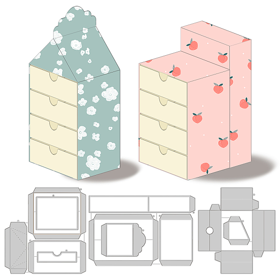 3 шт 3 стили трафареты для штампов из углеродистой стали, для diy scrapbooking, Фотоальбом, декоративная бумага для тиснения, цвет нержавеющей стали, ящик стола