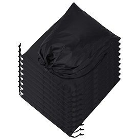 20шт. полиэстеровые мешочки на завязках с шнурком, прямоугольные