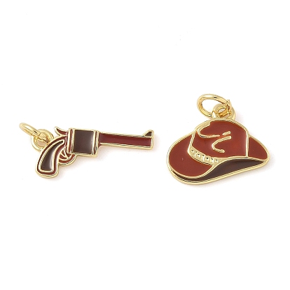 Латунь эмаль прелести, с целью перехода в кольце, без свинца и без кадмия, долговечный, стойки покрытие, реальный 18 k позолоченный