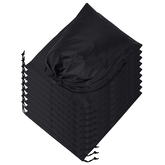 20шт. полиэстеровые мешочки на завязках с шнурком, прямоугольные