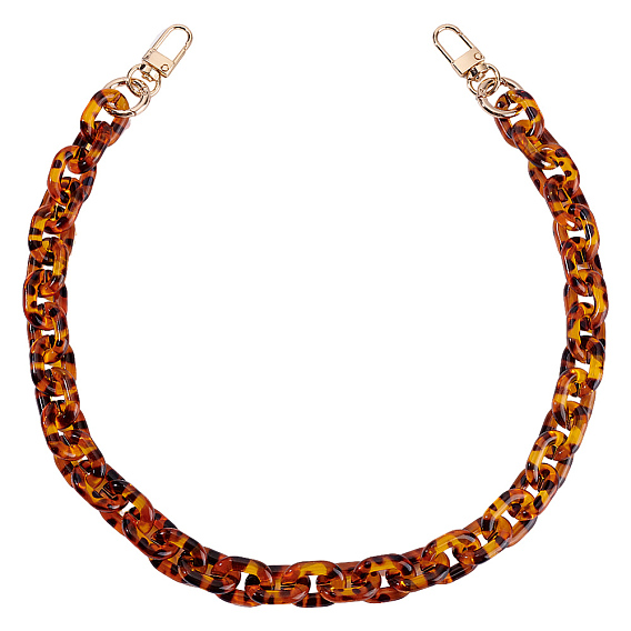 1 Ручки для сумок из поликарбоната, с застежкой железа, для замены ремней для мешков, золотой свет