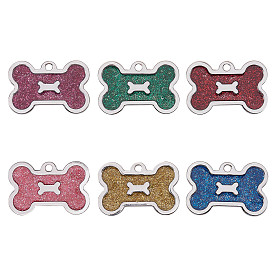 Подвески из сплава , с блестящей золотой пудрой и железными кольцами платинового цвета, без кадмия и без свинца, кость