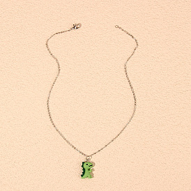 Cute Dinosaur Pendant Necklace for Women, Fashionable and Adorable Jewelry
