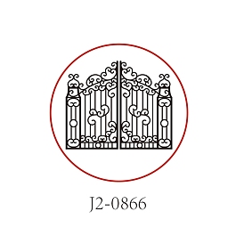 Tête de timbre en laiton sceau de cire