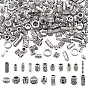200Pcs 20 Styles Tibetan Style Alloy Beads
