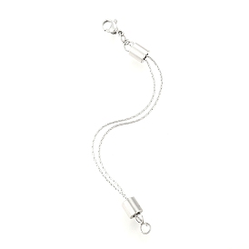 304 удлинитель цепи из нержавеющей стали, с карабин-лобстерами 