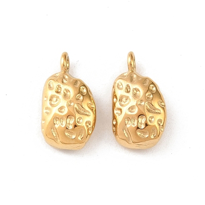 304 подвески-самородки из нержавеющей стали, ионное покрытие (ip)