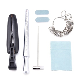Jpr Standard Ring Sizer Messkit, mit Ringklemme & 1 bis 28 jpr Ringgröße, zum Messen und Reparieren von Ringen