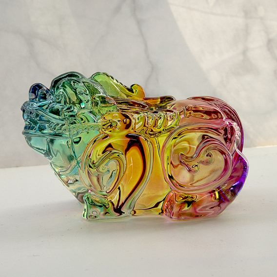 Лэмпворк миниатюрные украшения для животных, фигурка пи сю/пи яо, для украшения дома