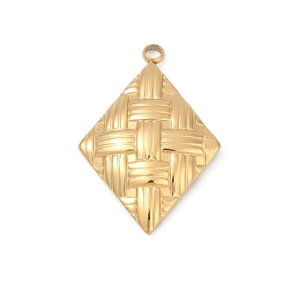 304 подвески из нержавеющей стали, ионное покрытие (ip), ромбовидный шарм