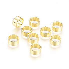 Brass Beads, Long-Lasting Plated, Column