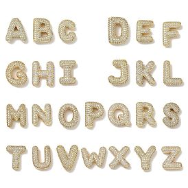 Латунные микро проложить кубического циркония подвески, без свинца и без кадмия, реальный 18 k позолоченный