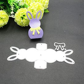 Easter Theme Carbon Steel Cutting Dies Stencils, for DIY Scrapbooking, Photo Album, Decorative Embossing Paper Card