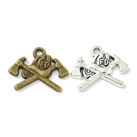 Tibetan Style Alloy Pendants, Lead Free & Cadmium Free, Axe Shapes