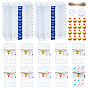 DIY Jewelry Kits, Including Paper Blank Price Tags, PP Plastic Fishing Snap-on Floats and Jute Twine