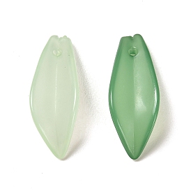 Translucent Acrylic Pendants, Petal