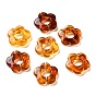 Transparent Acrylic Beads, Flower