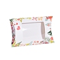 Paper Pillow Boxes, Gift Candy Packing Box, with Clear Window