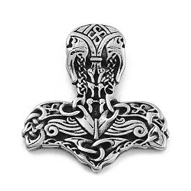 Викинг 304 подвески из нержавеющей стали, Мьёльнир, амулет молота Тора