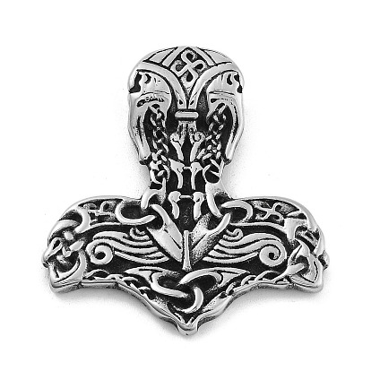 Викинг 304 подвески из нержавеющей стали, Мьёльнир, амулет молота Тора