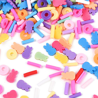 Ручной полимерной глины кабошонов, разнообразные