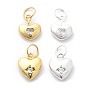 925 кулоны из серебра кубического циркония, сердце прелести, с целью перехода в кольце