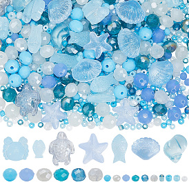 Самодельные наборы для поиска, включая стеклянные бусины и стеклянный бисер