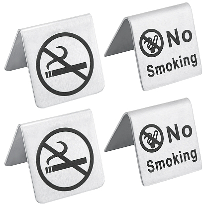 201 Stainless Steel Hotel Resturant Table Reservation Signage Board Desk Sign Plate
