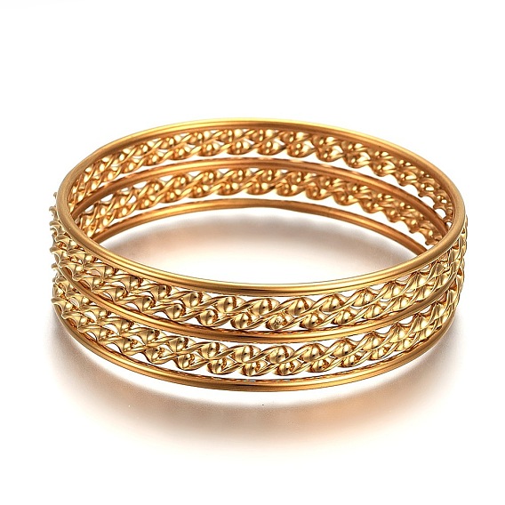 304 наборы буддийских браслетов из нержавеющей стали, скрученный