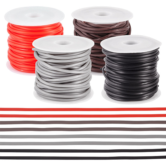 Полая труба ПВХ трубчатый синтетический каучуковый шнур, с пластиковой катушке