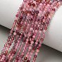 Natural Multicolor Spinel Beads Strands, Round, Faceted