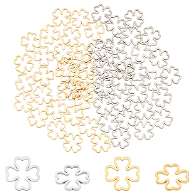 304 anneau de liaison en acier inoxydable, fleur