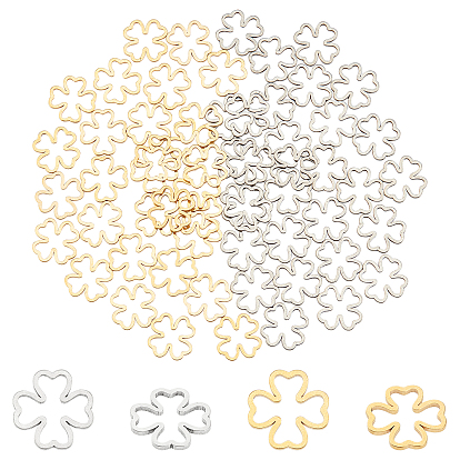 304 anneau de liaison en acier inoxydable, fleur