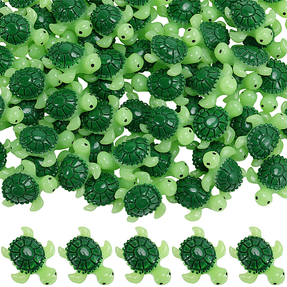 60шт. декоративных фигурок черепах из смолы, для украшения рабочего стола домашнего офиса