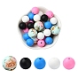 30 шт. 5 цветные экологически чистые силиконовые шарики пищевого качества, круглые